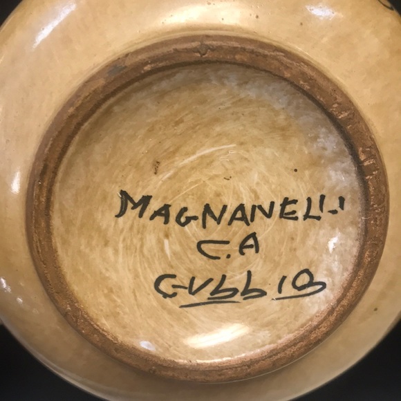 Vintage Italian Handmade/Handpainted Signed Vase - Picture 8 of 11